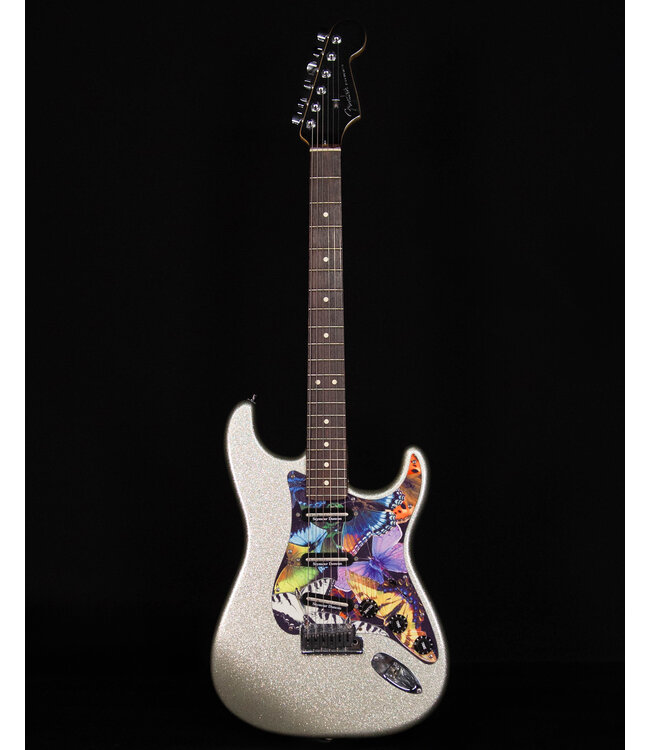 Fender American Designer Edition Stratocaster with Case, Silver Sparkle - Used