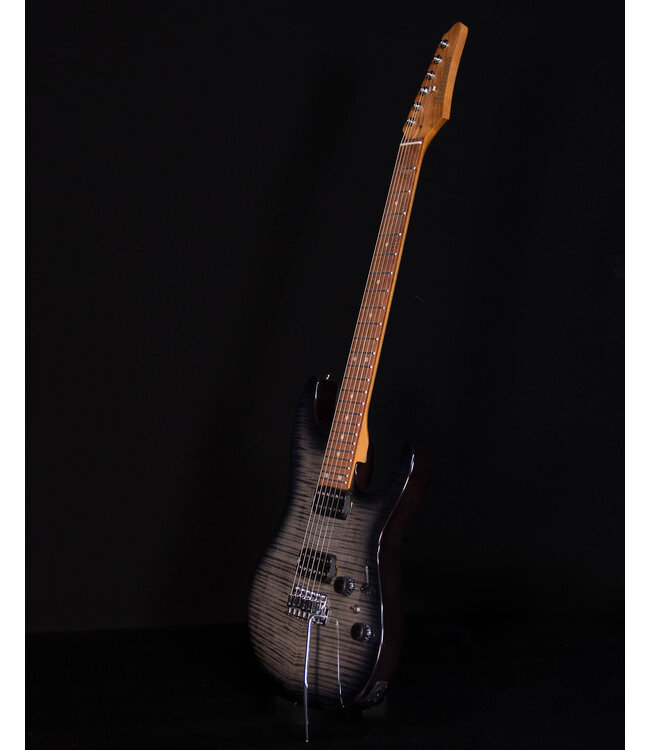 Ibanez AZ24S1F Flame Top Electric, Transparent Black Sunburst