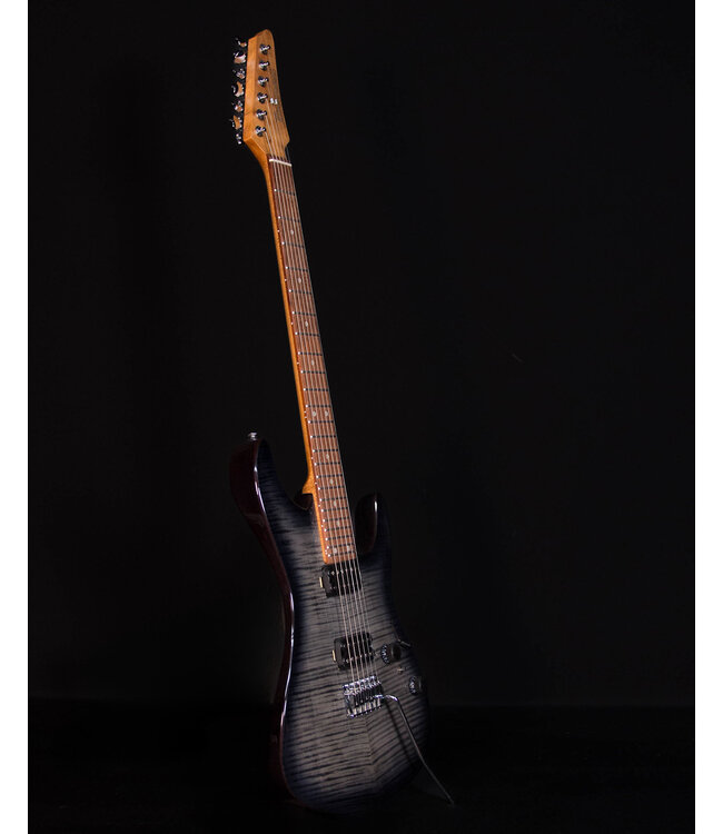 Ibanez AZ24S1F Flame Top Electric, Transparent Black Sunburst