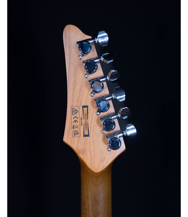 Ibanez AZ24S1F Flame Top Electric, Transparent Black Sunburst