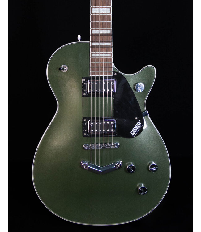 Gretsch G5220 Electromatic Jet BT Single-Cut with V-Stoptail, Laurel FB, Olive Metallic