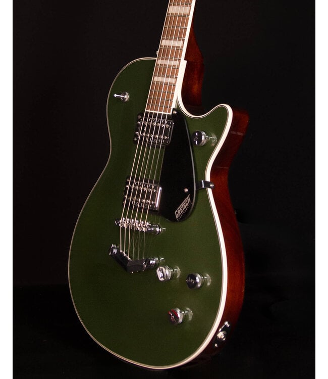 Gretsch G5220 Electromatic Jet BT Single-Cut with V-Stoptail, Laurel FB, Olive Metallic