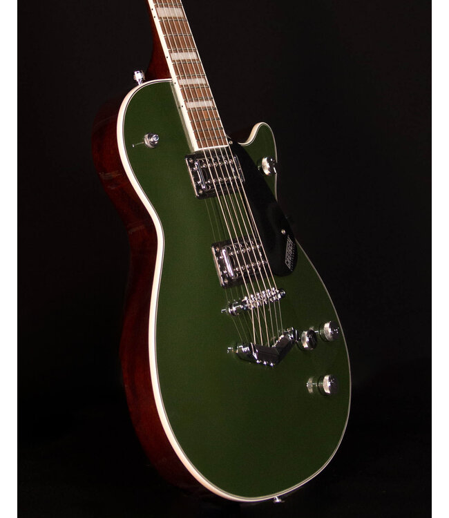 Gretsch G5220 Electromatic Jet BT Single-Cut with V-Stoptail, Laurel FB, Olive Metallic