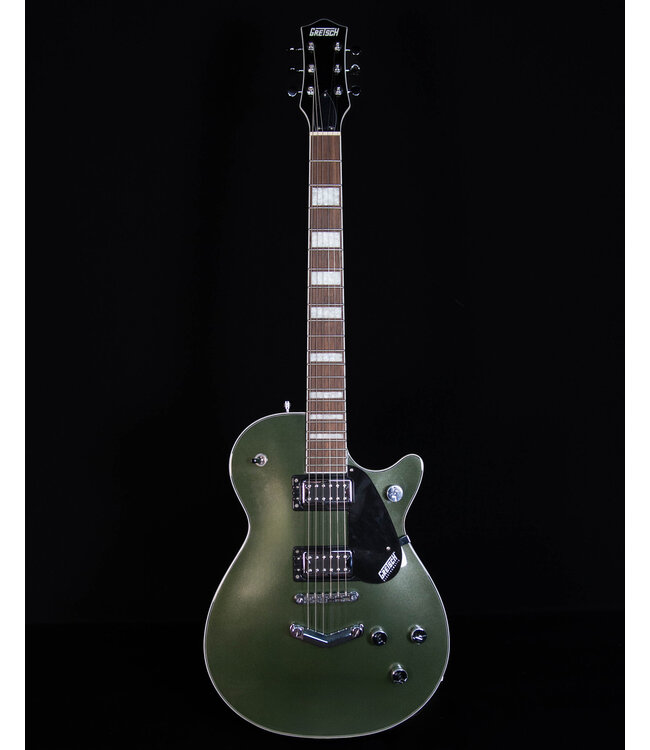 Gretsch G5220 Electromatic Jet BT Single-Cut with V-Stoptail, Laurel FB, Olive Metallic