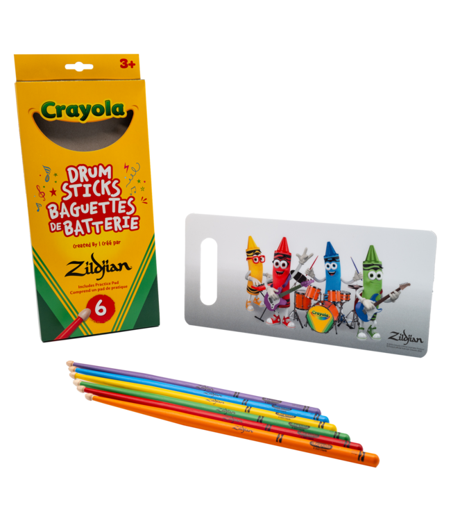 Zildjian x Crayola Kids Drumsticks