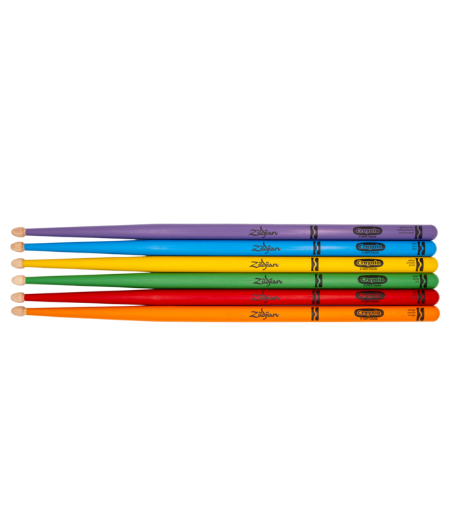 Zildjian x Crayola Kids Drumsticks