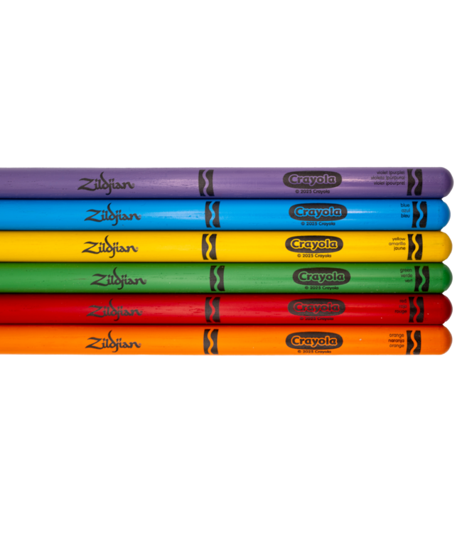 Zildjian x Crayola Kids Drumsticks