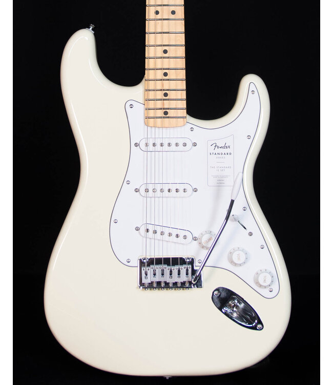 Fender Standard Stratocaster, Maple FB, Olympic White