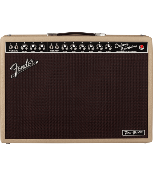 Fender Tone Master Deluxe Reverb Guitar Amp, Blonde