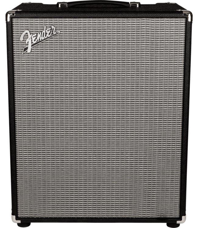 Fender Rumble 200 V3 Bass Amp Combo, Black/Silver