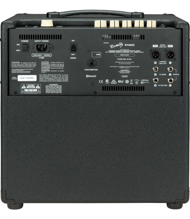 Fender Rumble Studio 40 Bass Amp Combo