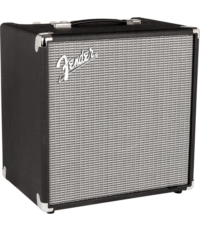 Fender Rumble 40 V3 Bass Amp Combo, Black/Silver
