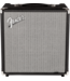 Fender Rumble 25 V3 Bass Amp Combo, Black/Silver