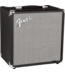 Fender Rumble 25 V3 Bass Amp Combo, Black/Silver