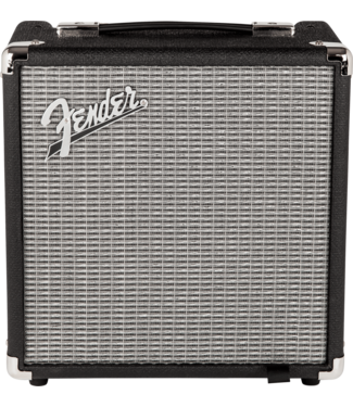 Fender Fender Rumble 15 V3 Bass Amp Combo, Black/Silver