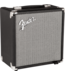 Fender Rumble 15 V3 Bass Amp Combo, Black/Silver