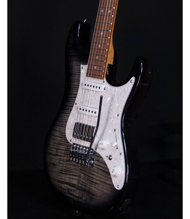 Ibanez AZ22S1F Flame top Electric, Transparent Black Sunburst