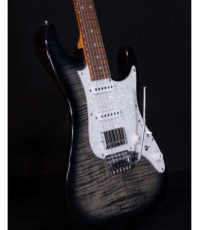 Ibanez AZ22S1F Flame top Electric, Transparent Black Sunburst