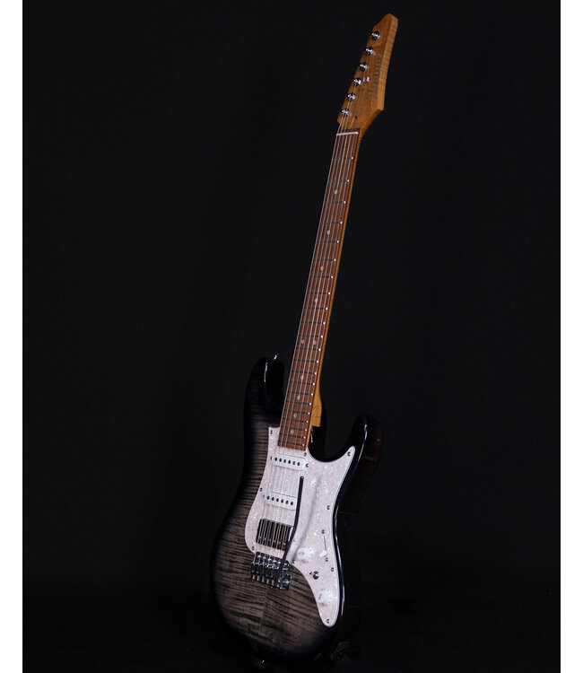 Ibanez AZ22S1F Flame top Electric, Transparent Black Sunburst