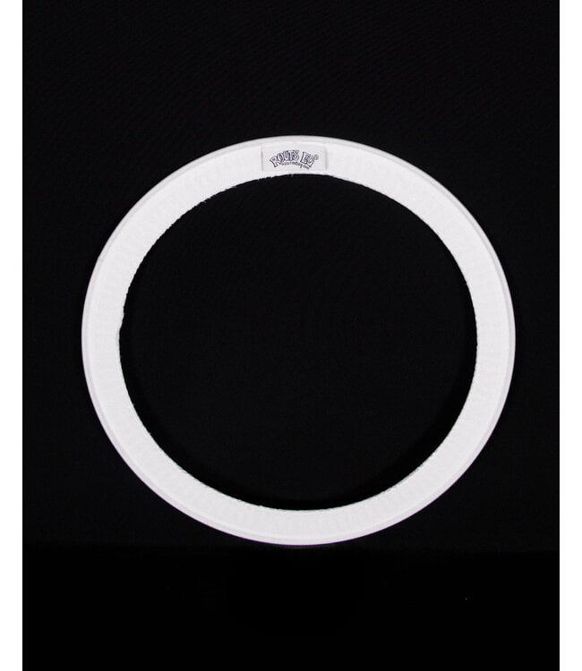 Roots EQ 13" O-Ring Cloth Drum Dampener, White