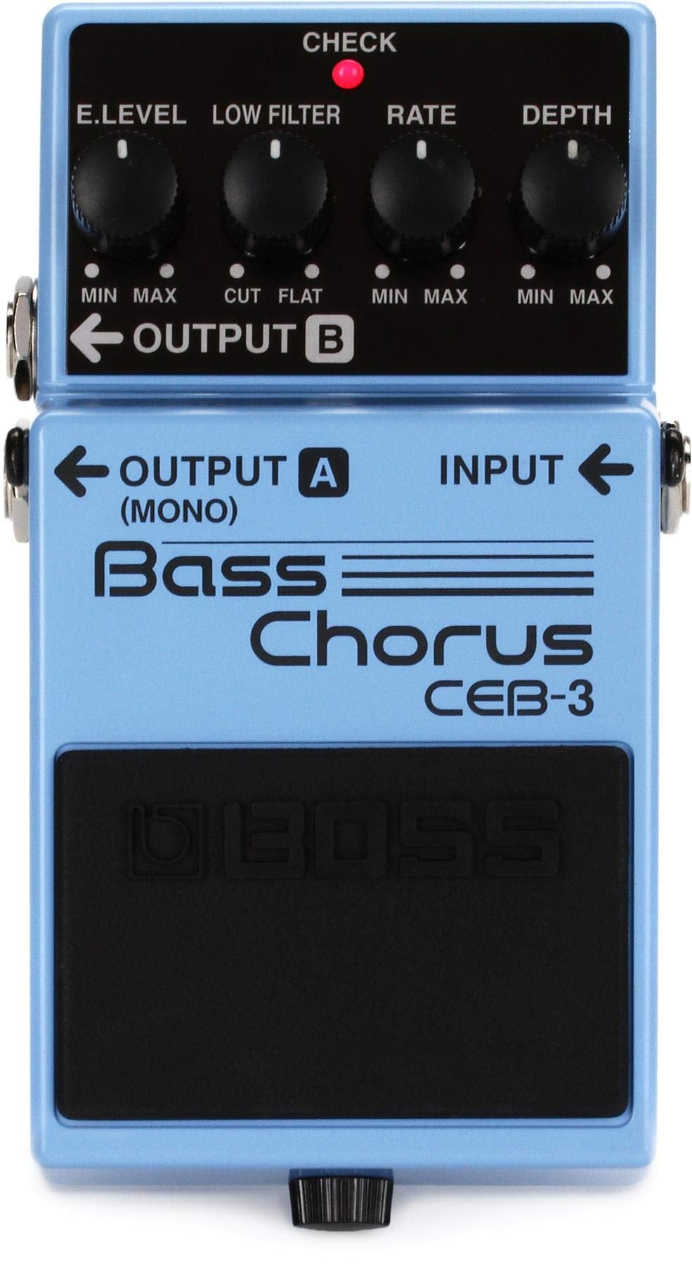 ボス BOSS ベース・コーラス★CEB-3 取説付・状態良好(新品電池付) BOSS CEB-3 Bass Chorus Pedal - Sims Music