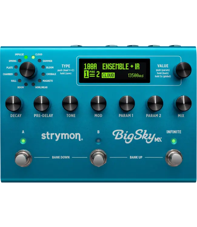 Strymon BigSky MX Reverb Pedal
