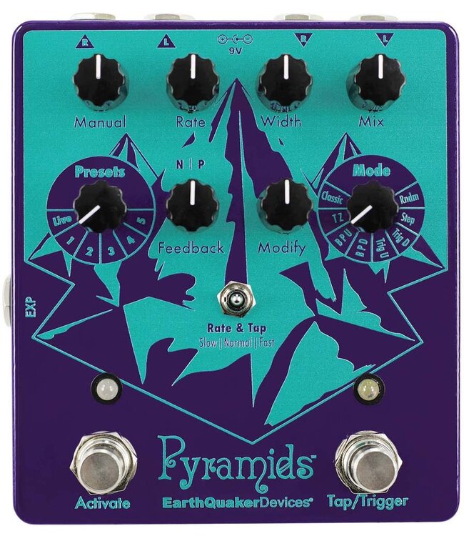 EarthQuaker Devices Pyramids Stereo Flanger