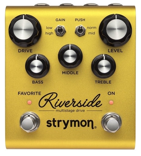 Strymon Riverside マルチステージドライブ Strymon Riverside Multistage Drive Pedal - Sims Music