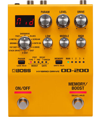 Boss BOSS OD-200 Hybrid Overdrive Pedal