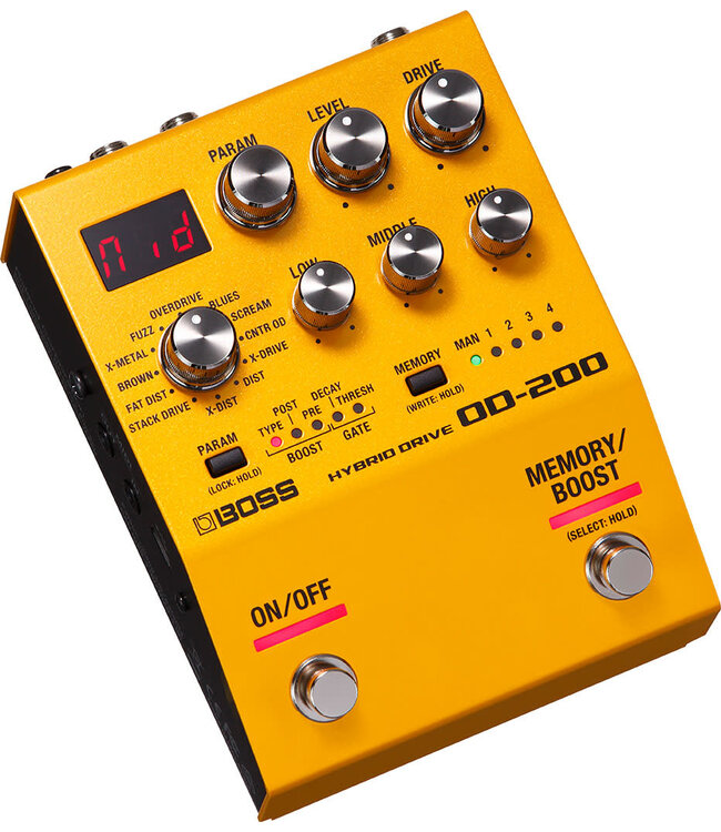 BOSS OD-200 Hybrid Overdrive Pedal