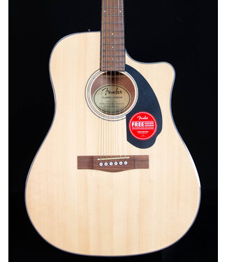 Fender Fender CD-60SCE Dreadnought, Walnut FB, Natural