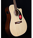 Fender CD-60SCE Dreadnought, Walnut FB, Natural