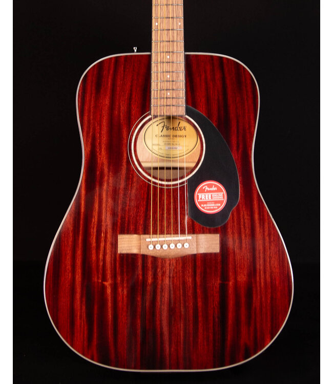 Fender CD-60S Dreadnought, Walnut FB, All-Mahogany