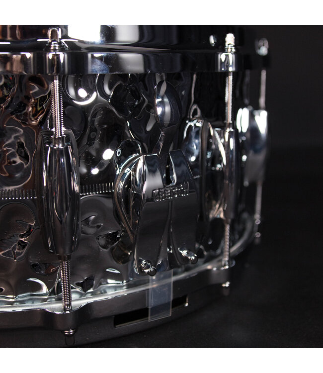Gretsch 14" x 6.5" Hammered Chrome over Brass Snare Drum