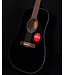 Fender CD-60 Dreadnought V3 with Case, Walnut FB, Black