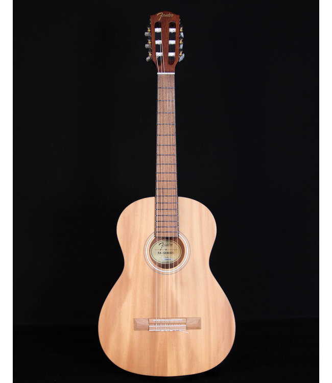 Fender FA-15N 3/4 Scale Nylon String with Gig Bag, Natural