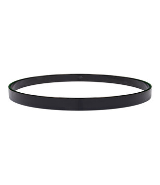 Drum Workshop DW Design Series Maple Bass Drum Hoop, 2x22, Black Satin Lacquer