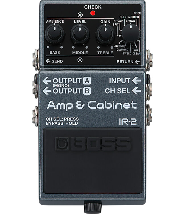 BOSS IR-2 Amp & Cabinet Pedal