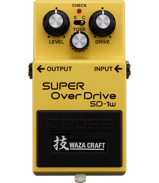 Boss Boss SD-1W Waza Craft Super Overdrive Pedal