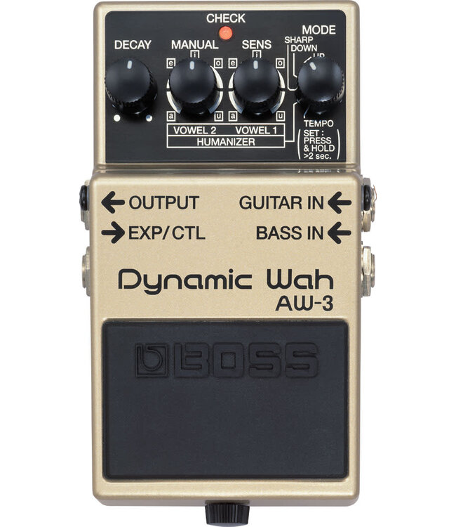 BOSS Dynamic Wah AW-3 ほぼ未使用 BOSS AW-3 Dynamic Wah Pedal - Sims Music