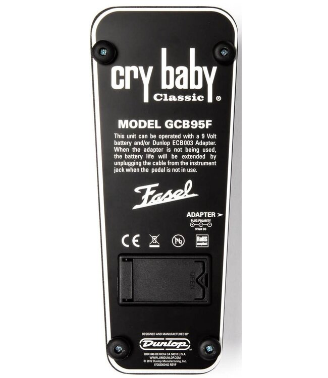 Dunlop GCB95F Cry Baby Classic Wah Wah