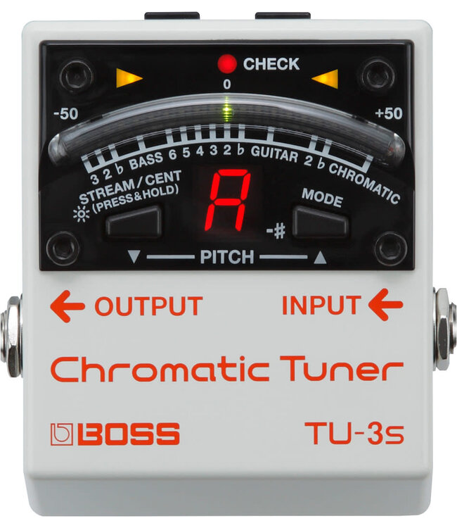 Boss TU-3S Chromatic Tuner for Pedalboard