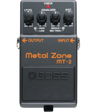 Boss BOSS MT-2 Metal Zone Distortion Pedal Boss BOSS MT-2 Metal Zone Distortion Pedal