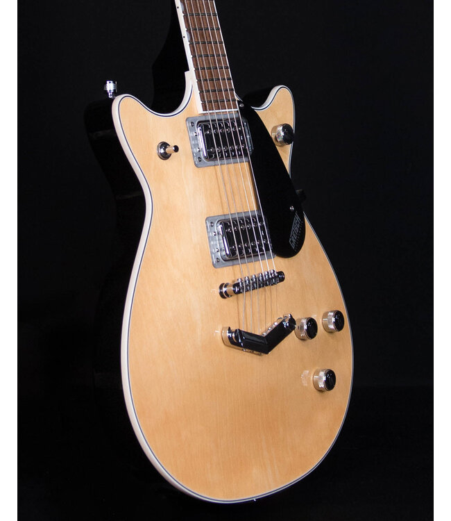 Gretsch G5222 Electromatic Double Jet BT with V-Stoptail, Laurel FB, Aged Natural