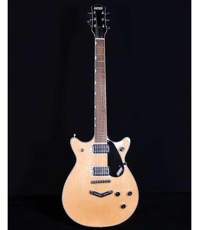 Gretsch G5222 Electromatic Double Jet BT with V-Stoptail, Laurel FB, Aged Natural