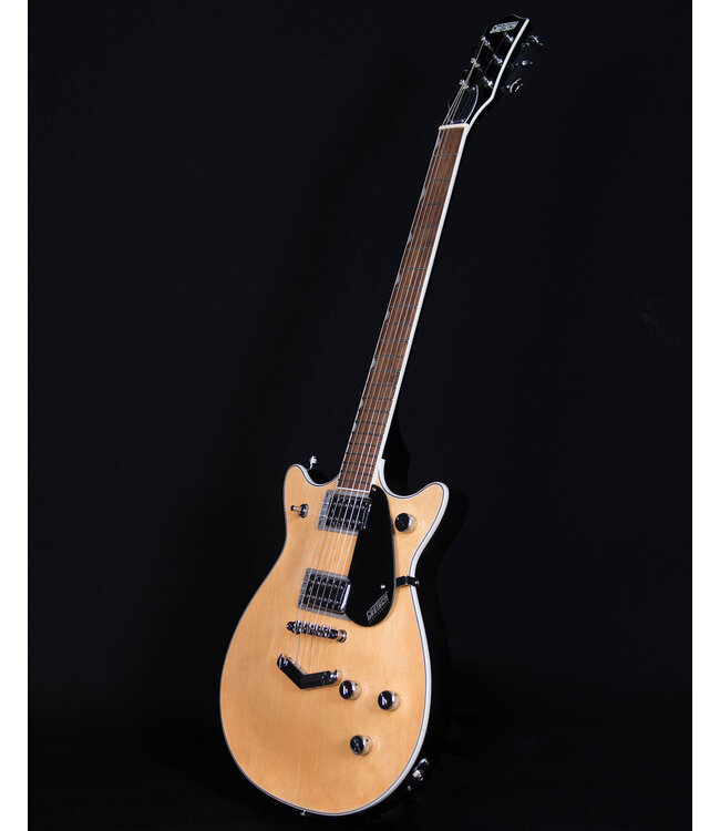 Gretsch G5222 Electromatic Double Jet BT with V-Stoptail, Laurel FB, Aged Natural