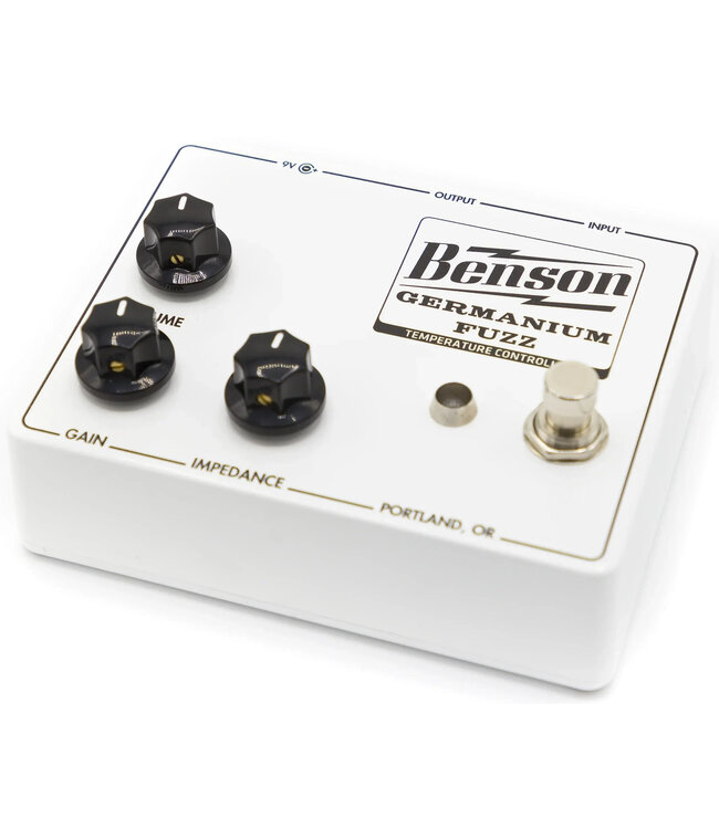 Benson Amps Germanium Fuzz, Solar White