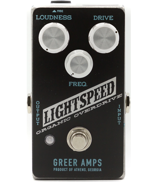 Greer Amps Greer Amps Lightspeed Organic Overdrive - Reverse Daphne
