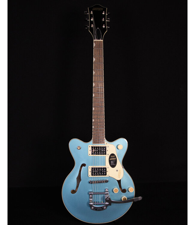 Gretsch G2655T Streamliner Center Block Jr. Double-Cut with Bigsby, Laurel FB, Arctic Blue