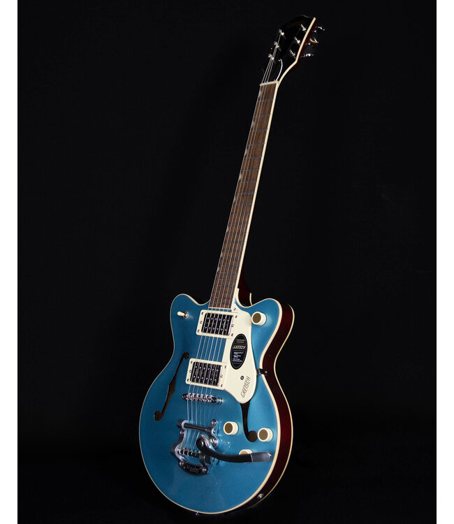 Gretsch G2655T Streamliner Center Block Jr. Double-Cut with Bigsby, Laurel FB, Arctic Blue